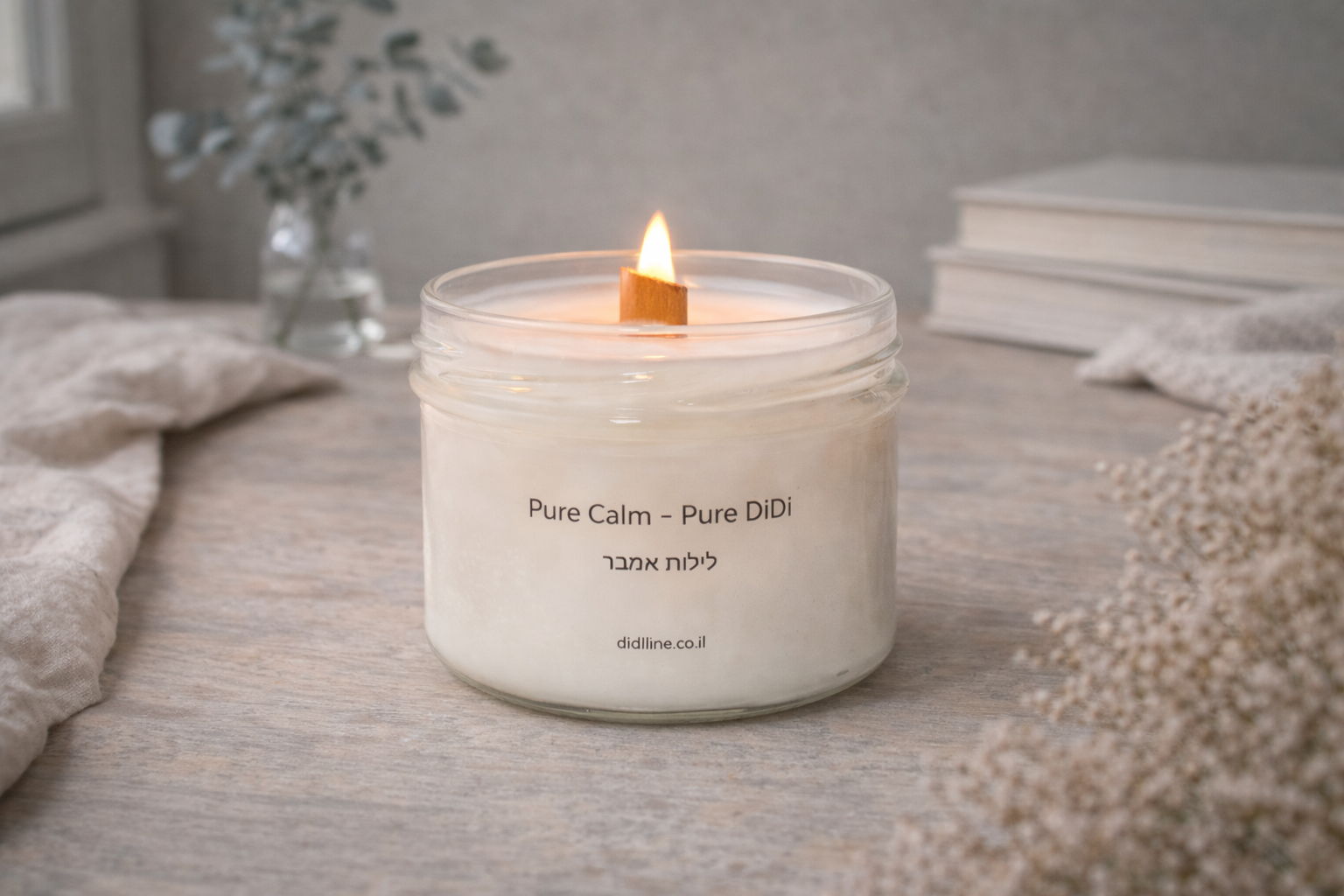 נר מפיץ ריח מסדרת DiDi Cansles