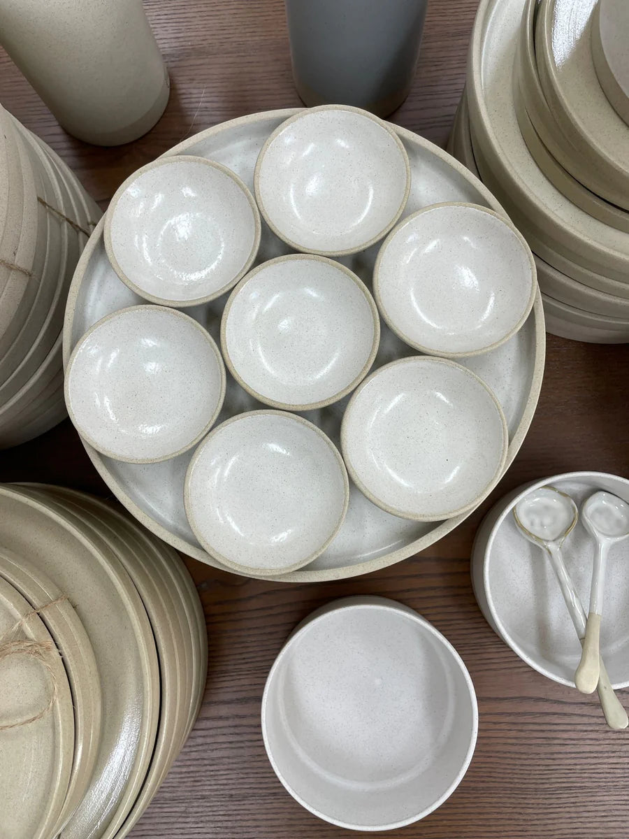 סט צלחות חג מקרמיקה סדרת Stone דגם Host