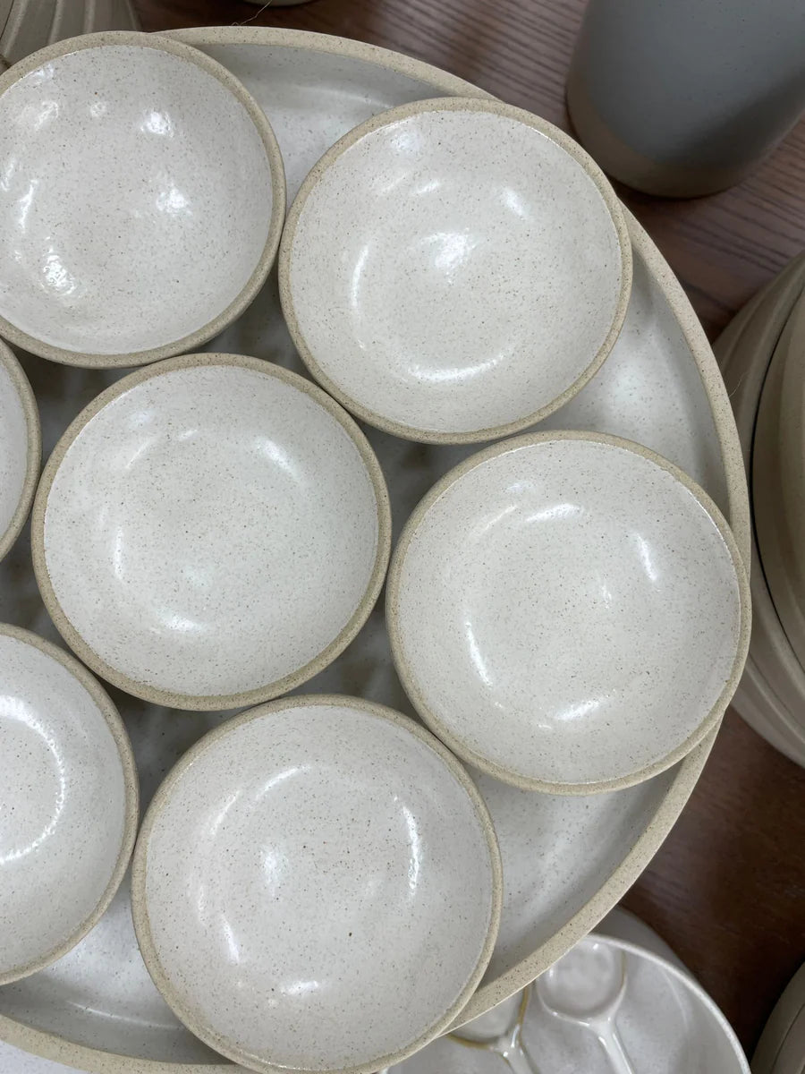 סט צלחות חג מקרמיקה סדרת Stone דגם Host