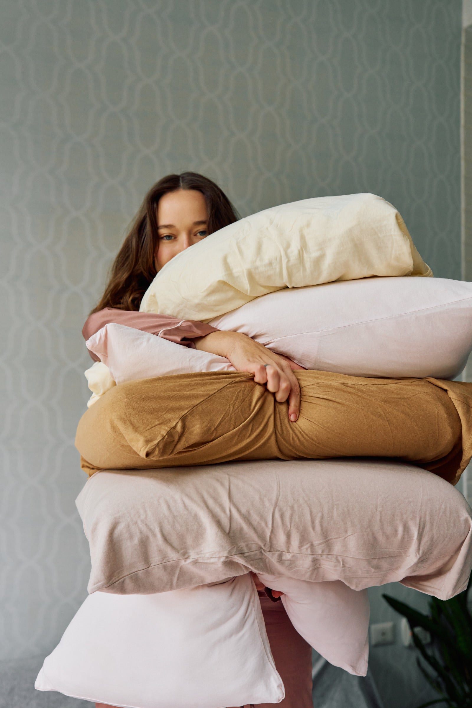 סט מצעים 100% במבוק ג׳רסי | דגם Pure Bamboo