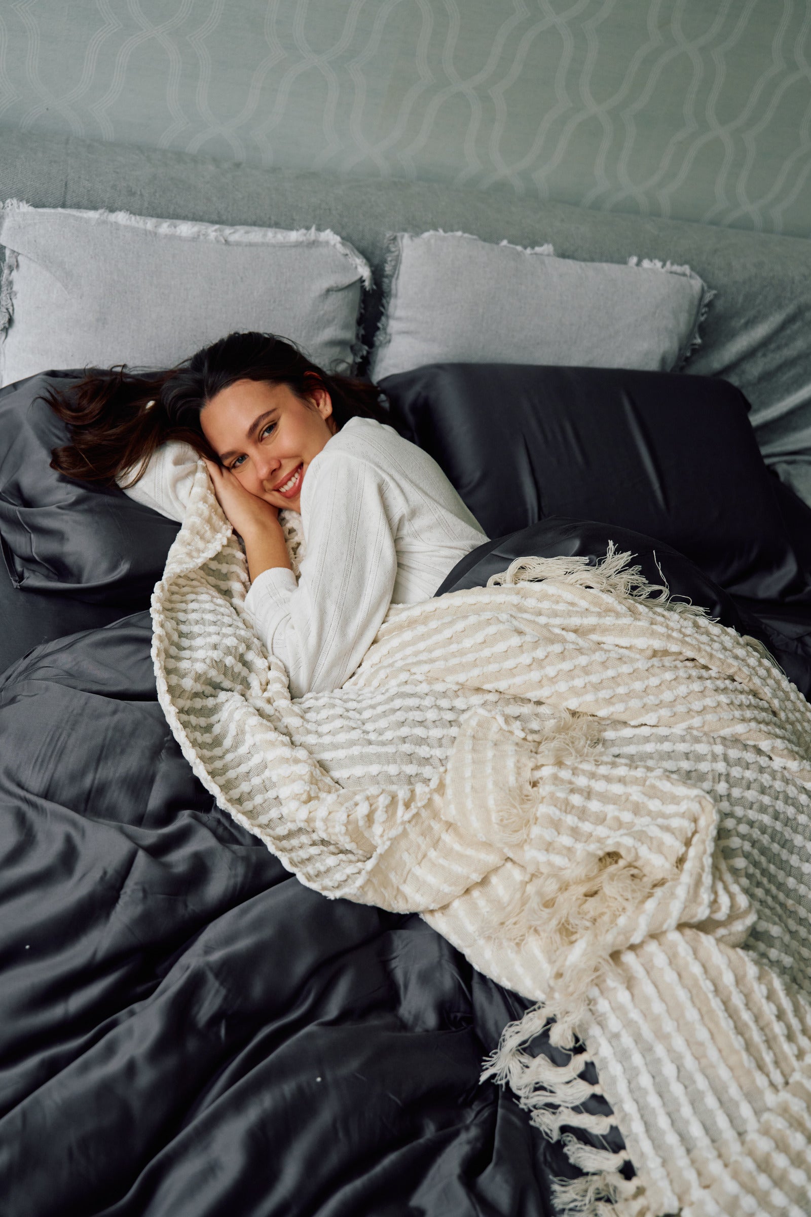 שמיכת פינוק אורגנית | Soft Moment