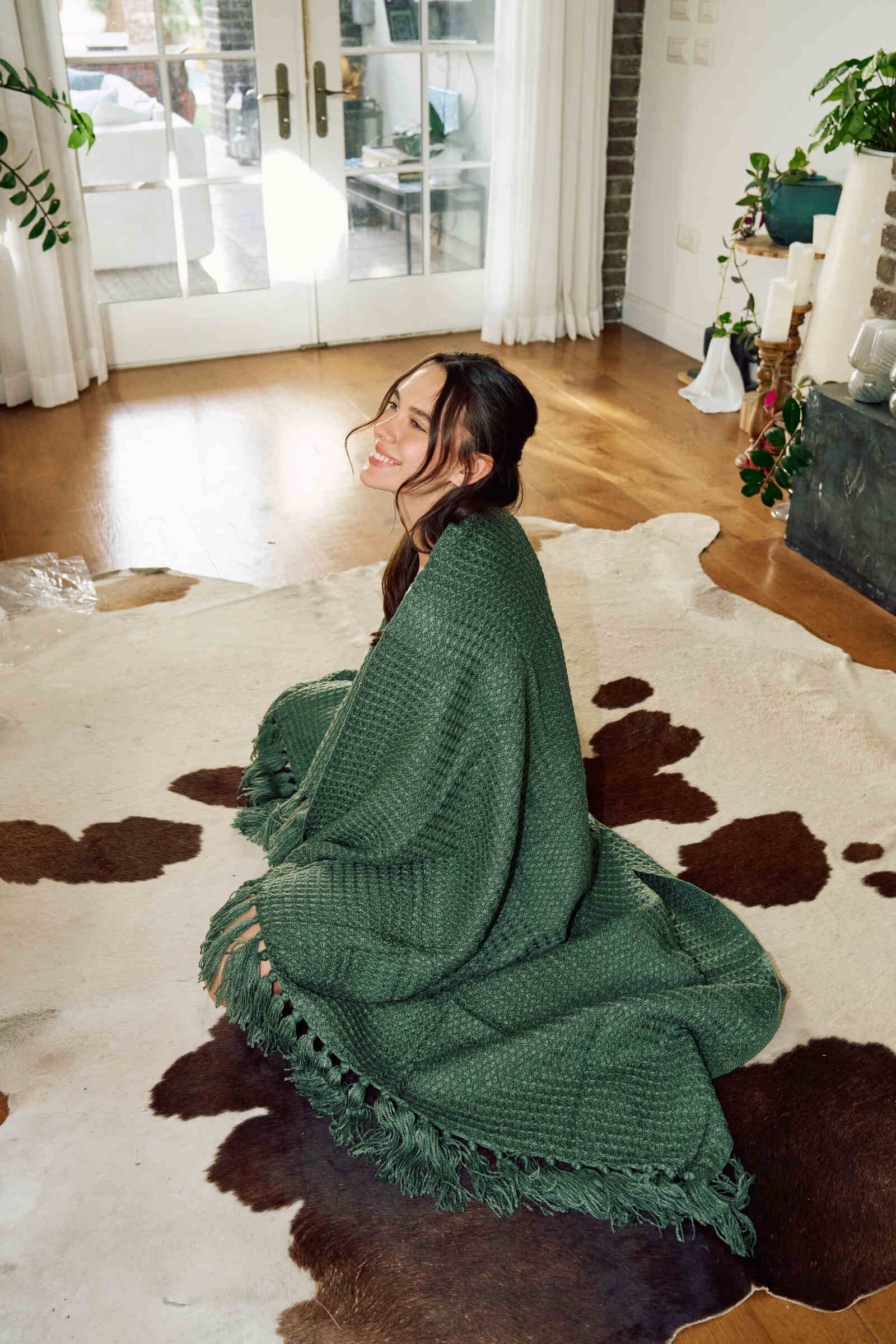 שמיכת פינוק אורגנית | Cozy Moment