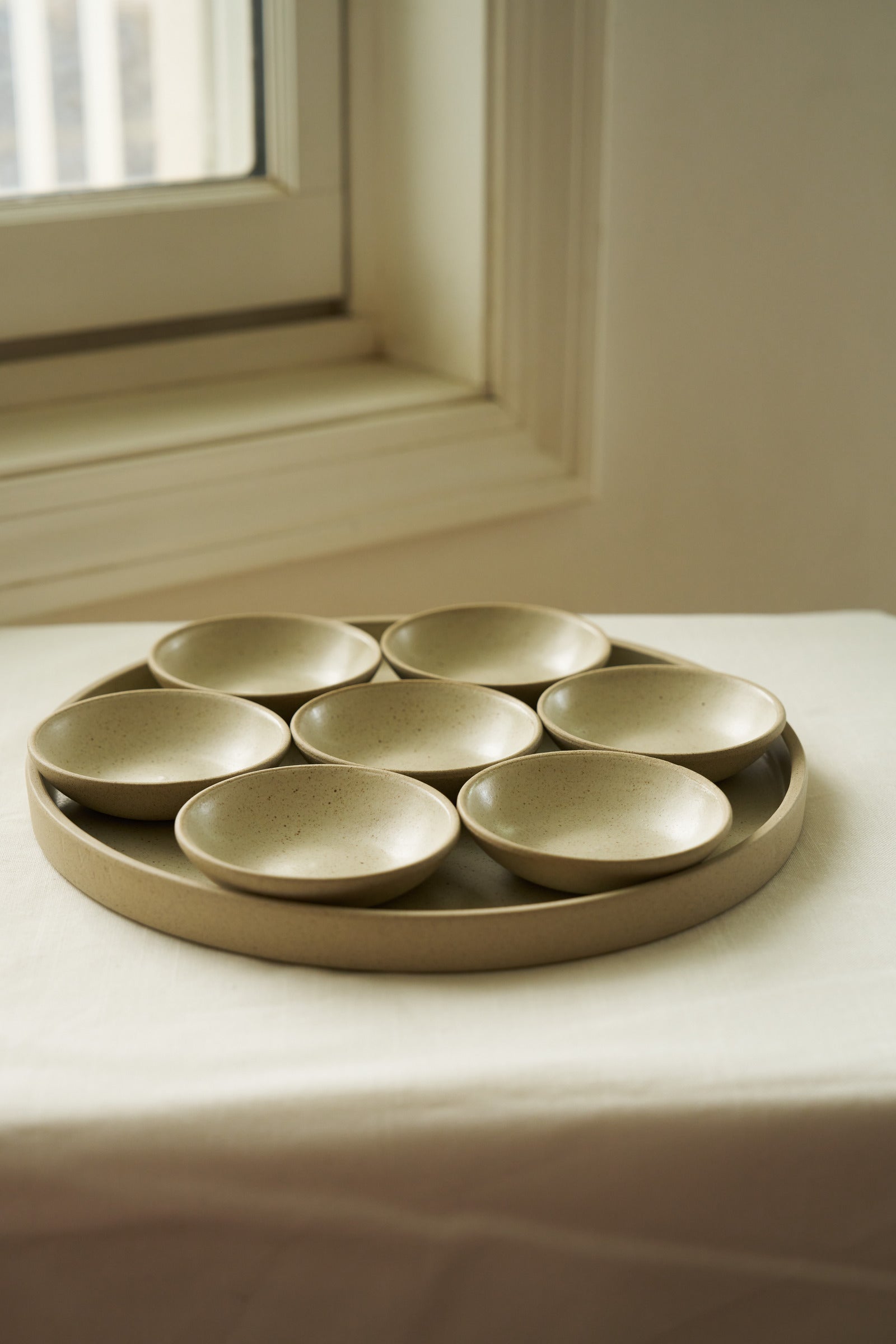 סט צלחות חג מקרמיקה סדרת Stone דגם Host