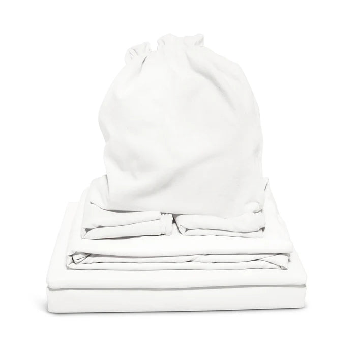 סט מצעים ג׳רסי פרימיום כותנה סרוקה | דגם Infinity