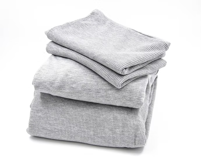 סט מצעים יחיד כותנה אורגנית וופל דגם Nest