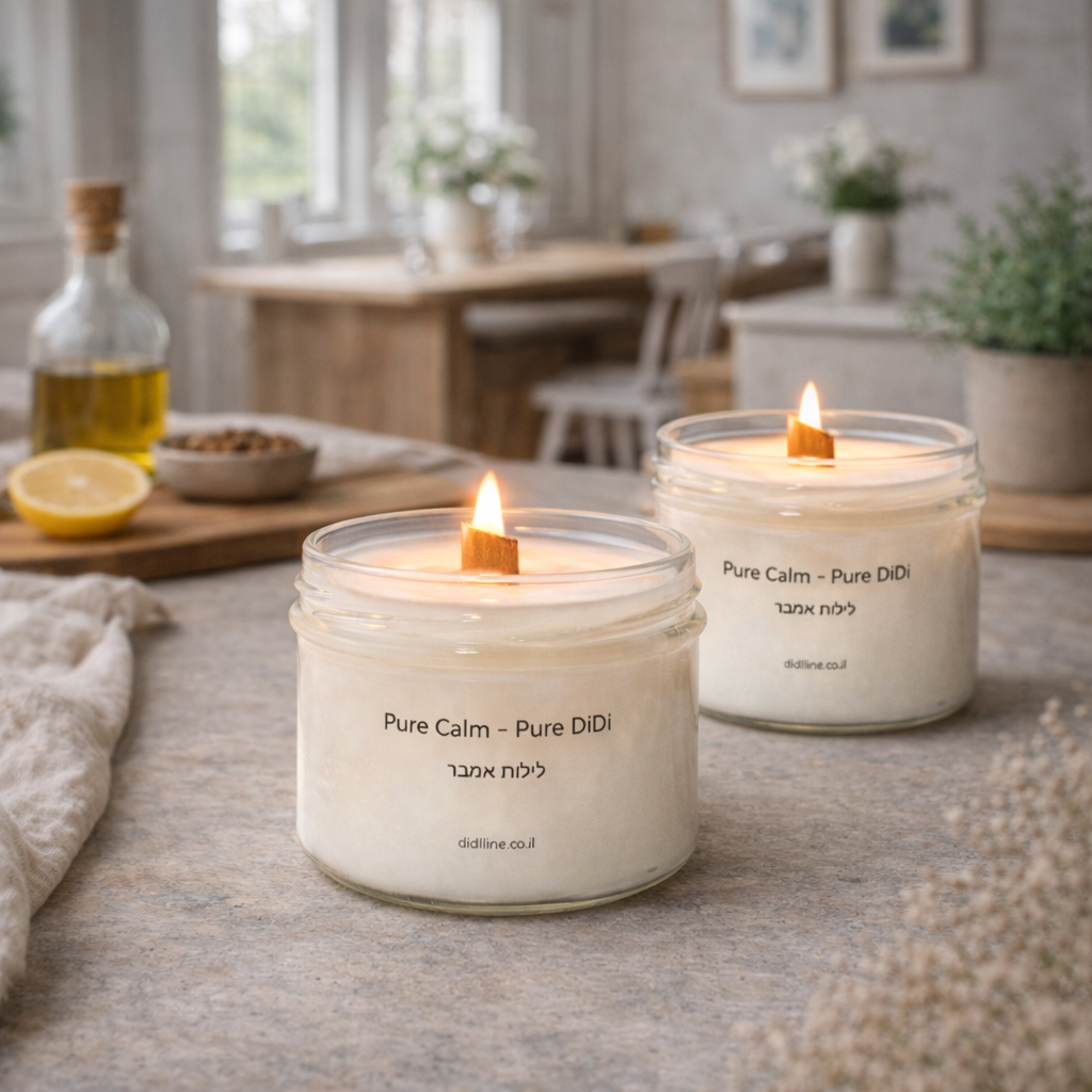 זוג נרות מפיצי ריח מסדרת DiDi Cansles