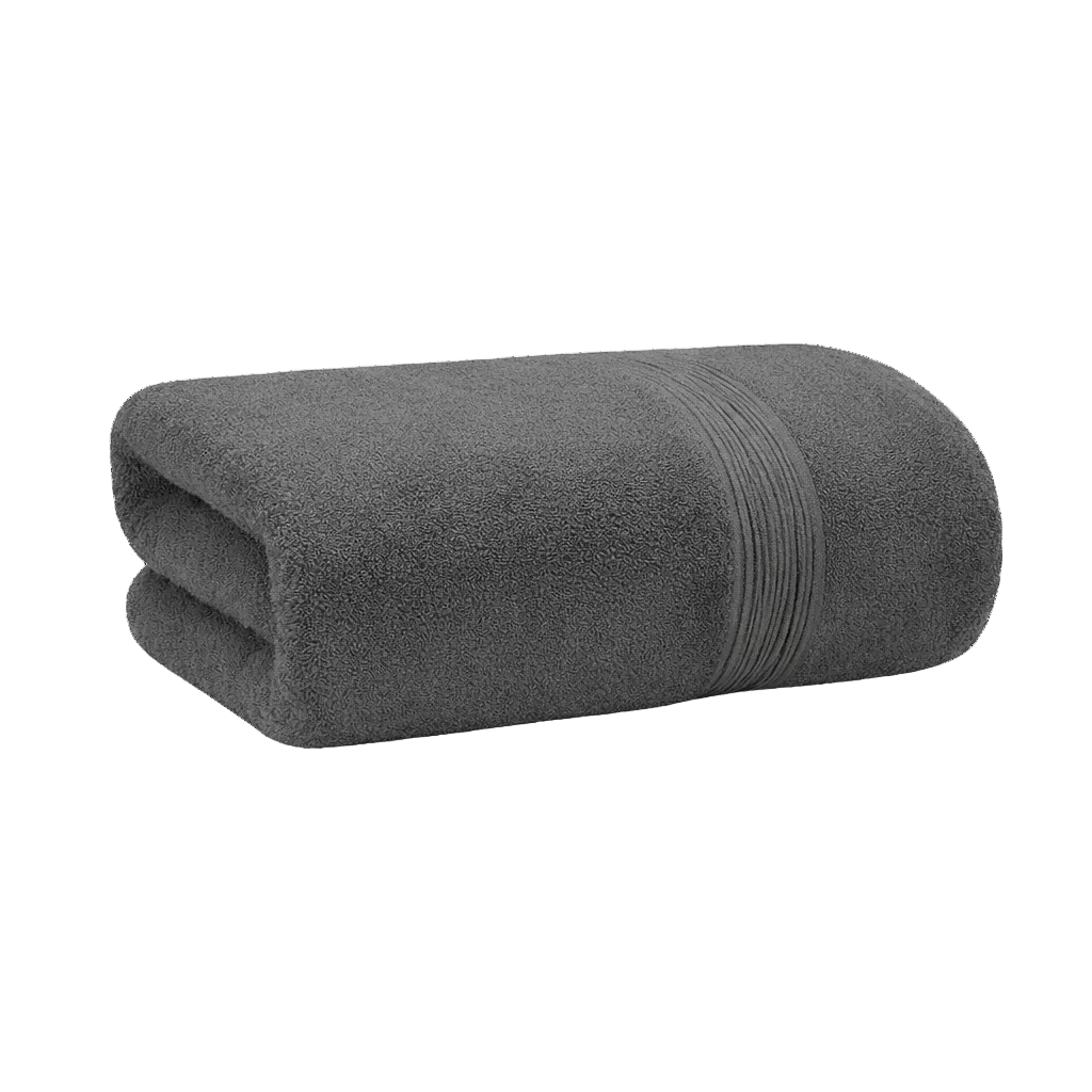 מגבת גוף אפורה | דגם Cloud Touch